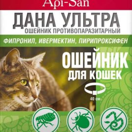 ДАНА Ультра ошейник для кошек, 1 шт.